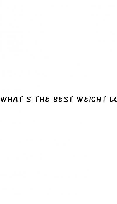 what s the best weight loss program