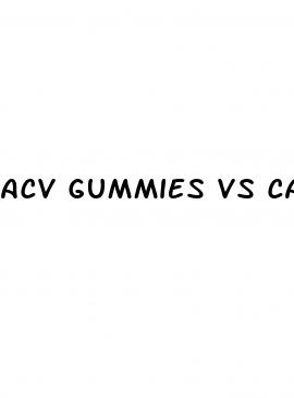 acv gummies vs capsules