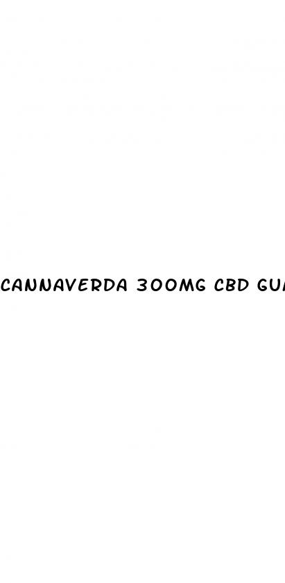 cannaverda 300mg cbd gummy