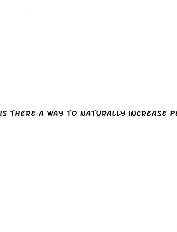 is there a way to naturally increase penis size