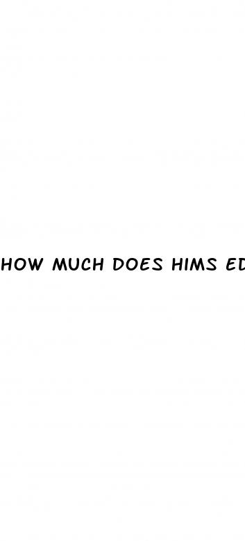 how much does hims ed pills cost