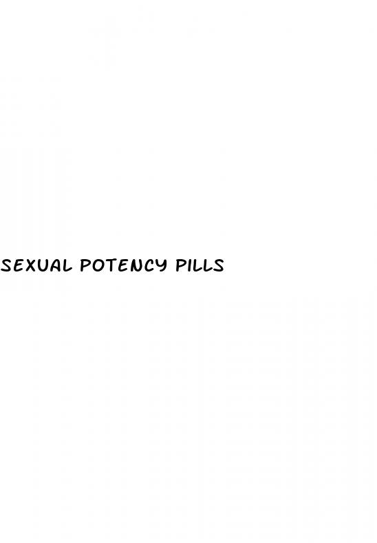 sexual potency pills