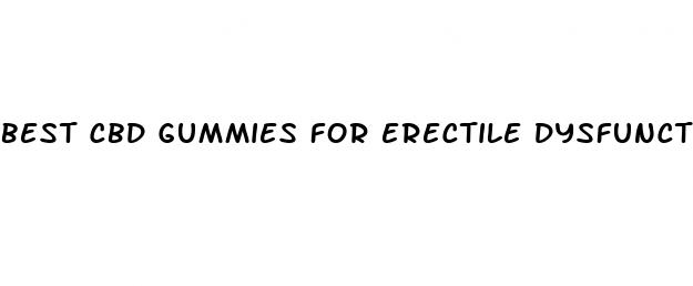 best cbd gummies for erectile dysfunction amazon