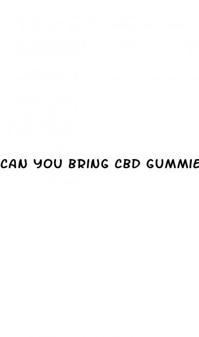 can you bring cbd gummies on a cruise