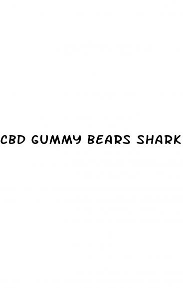 cbd gummy bears shark tank