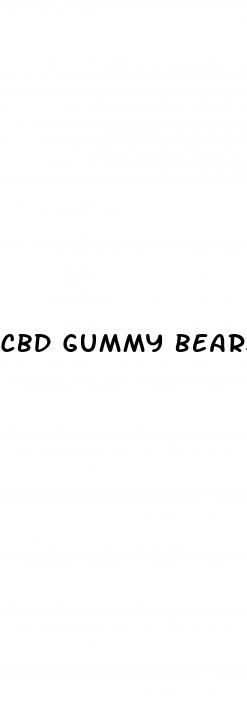 cbd gummy bears 1000mg
