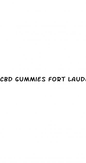 cbd gummies fort lauderdale