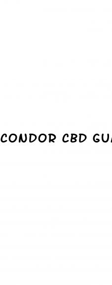 condor cbd gummies erectile dysfunction
