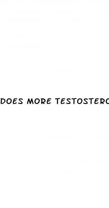 does more testosterone mean bigger penis
