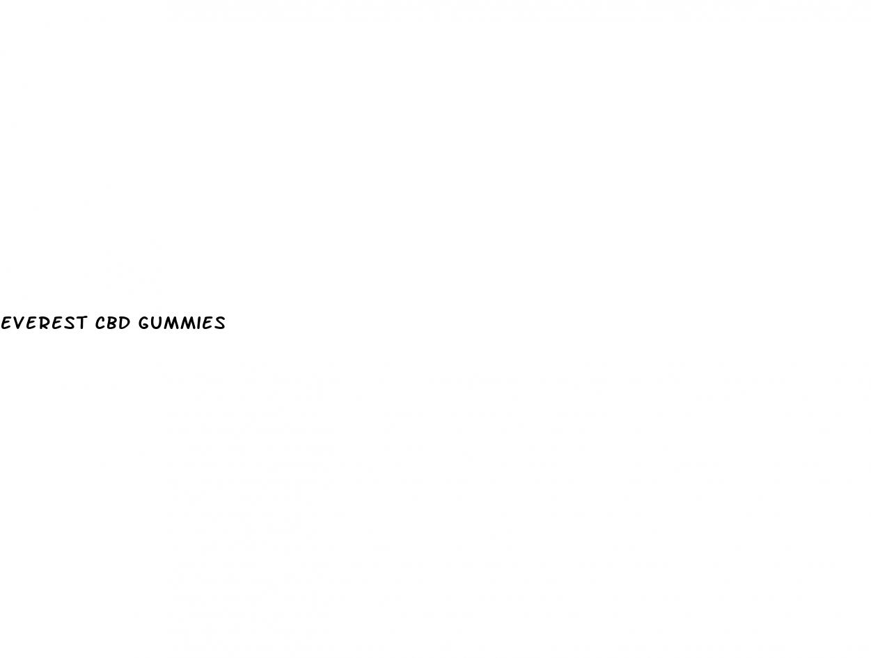 everest cbd gummies