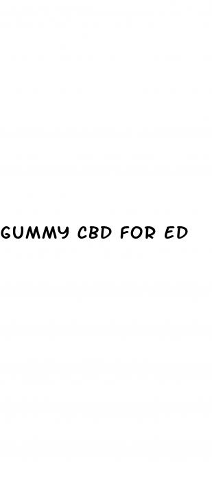 gummy cbd for ed