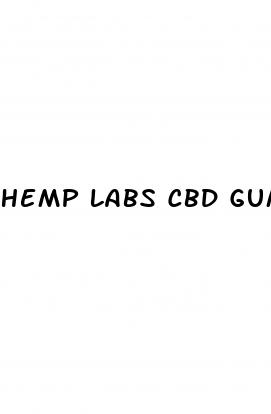 hemp labs cbd gummies