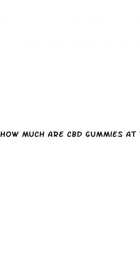 how much are cbd gummies at walgreens