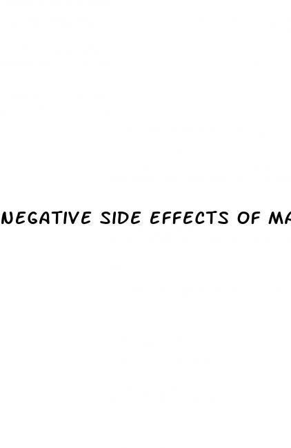 negative side effects of male enhancement pills