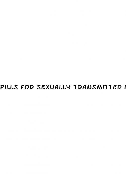 pills for sexually transmitted infection