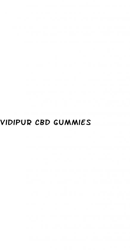 vidipur cbd gummies