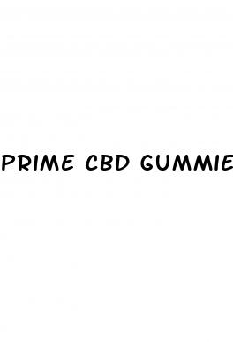 prime cbd gummies hemp extract