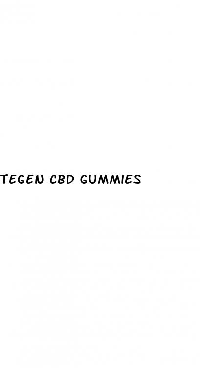 tegen cbd gummies