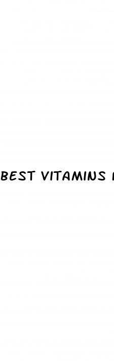 best vitamins for penis growth