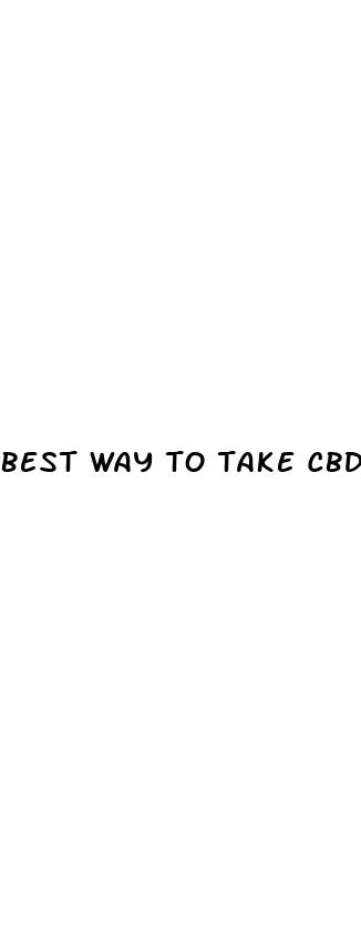 best way to take cbd gummies for sleep