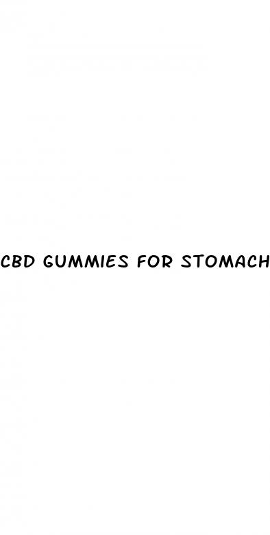cbd gummies for stomach
