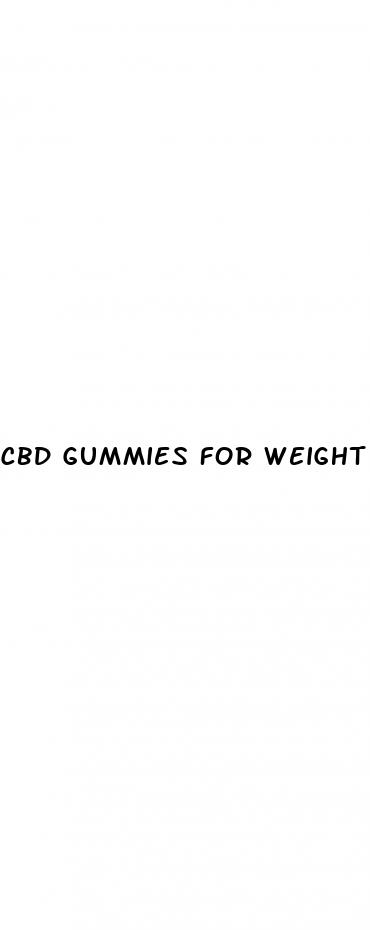 cbd gummies for weight gain
