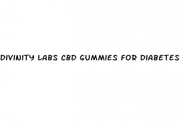 divinity labs cbd gummies for diabetes