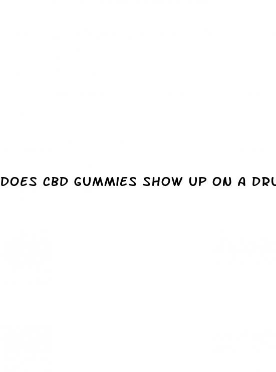 does cbd gummies show up on a drug test
