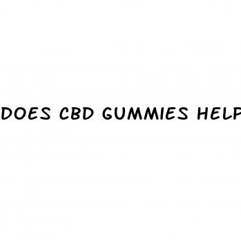 does cbd gummies help with anxiety