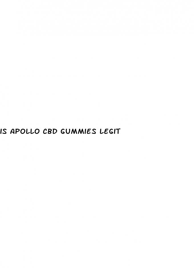 is apollo cbd gummies legit