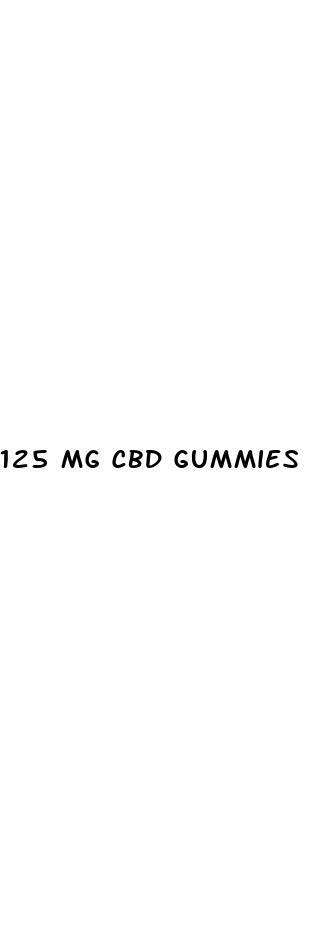 125 mg cbd gummies
