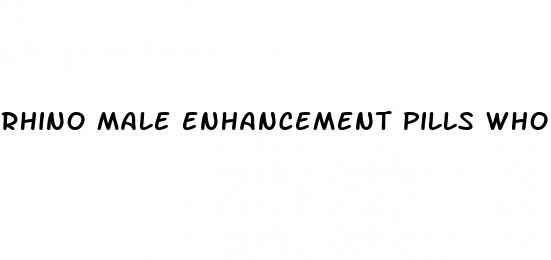 rhino male enhancement pills wholesale