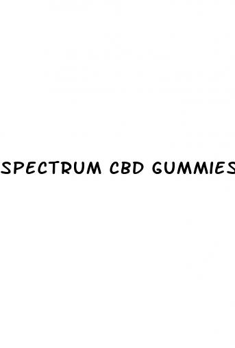 spectrum cbd gummies penis enlargement