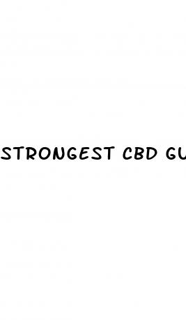 strongest cbd gummies for pain