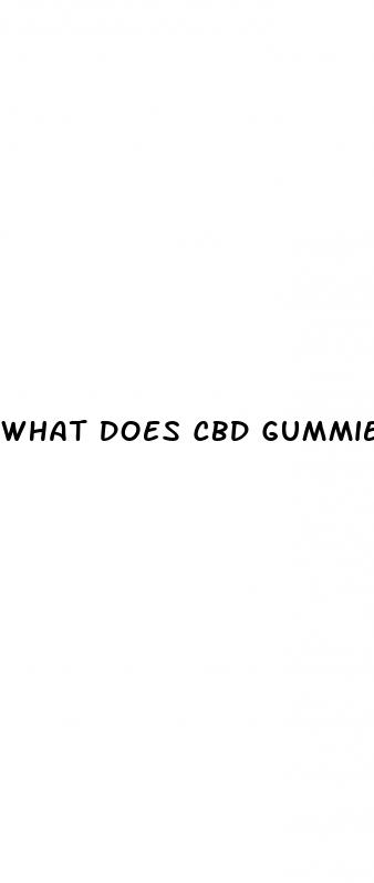 what does cbd gummies good for