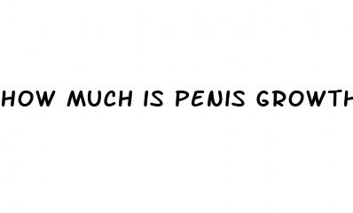 how much is penis growth surgery