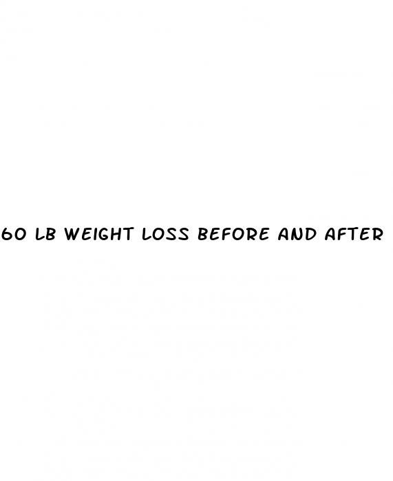 60 lb weight loss before and after