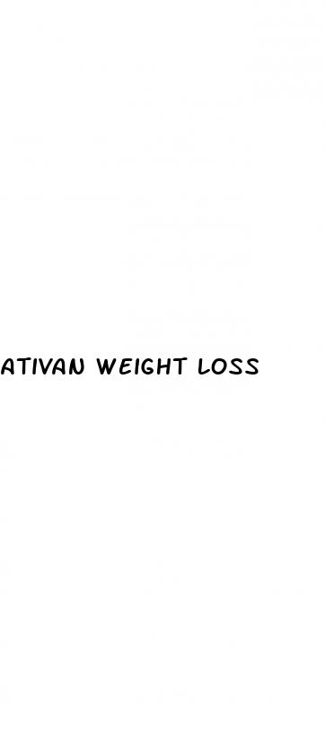 ativan weight loss
