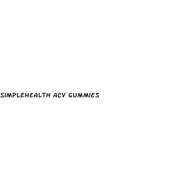 simplehealth acv gummies