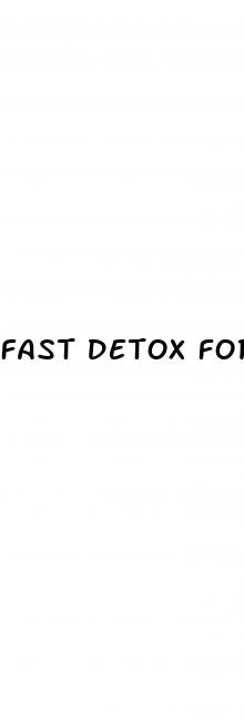 fast detox for weight loss