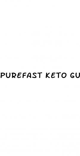 purefast keto gummies