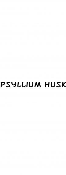 psyllium husk powder weight loss