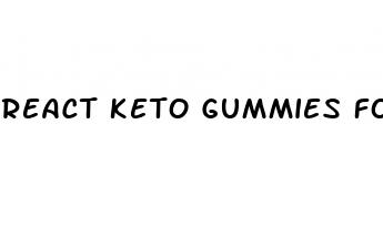 react keto gummies for sale