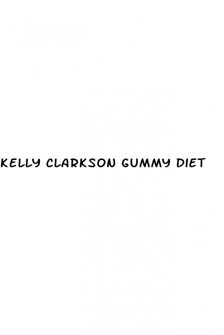 kelly clarkson gummy diet
