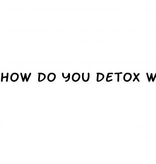 how do you detox with apple cider vinegar