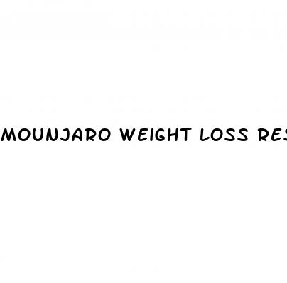 mounjaro weight loss results