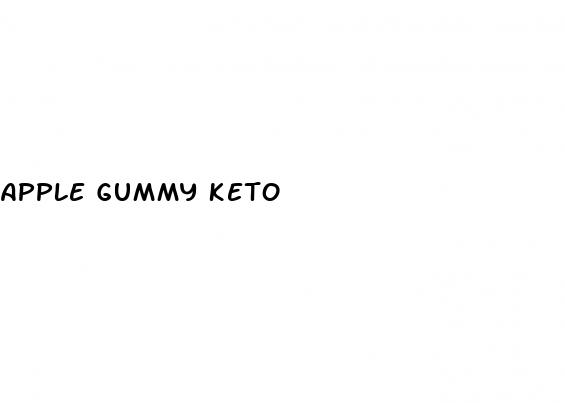 apple gummy keto