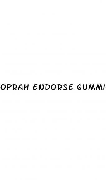 oprah endorse gummies