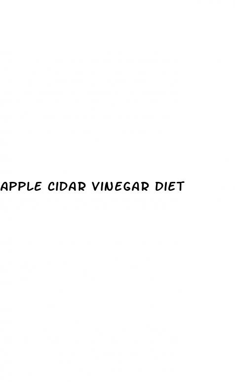 apple cidar vinegar diet