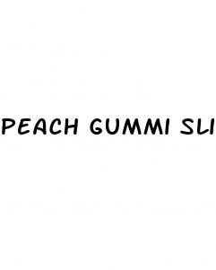 peach gummi slime